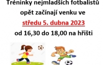 Tréninky žákovského oddílu 